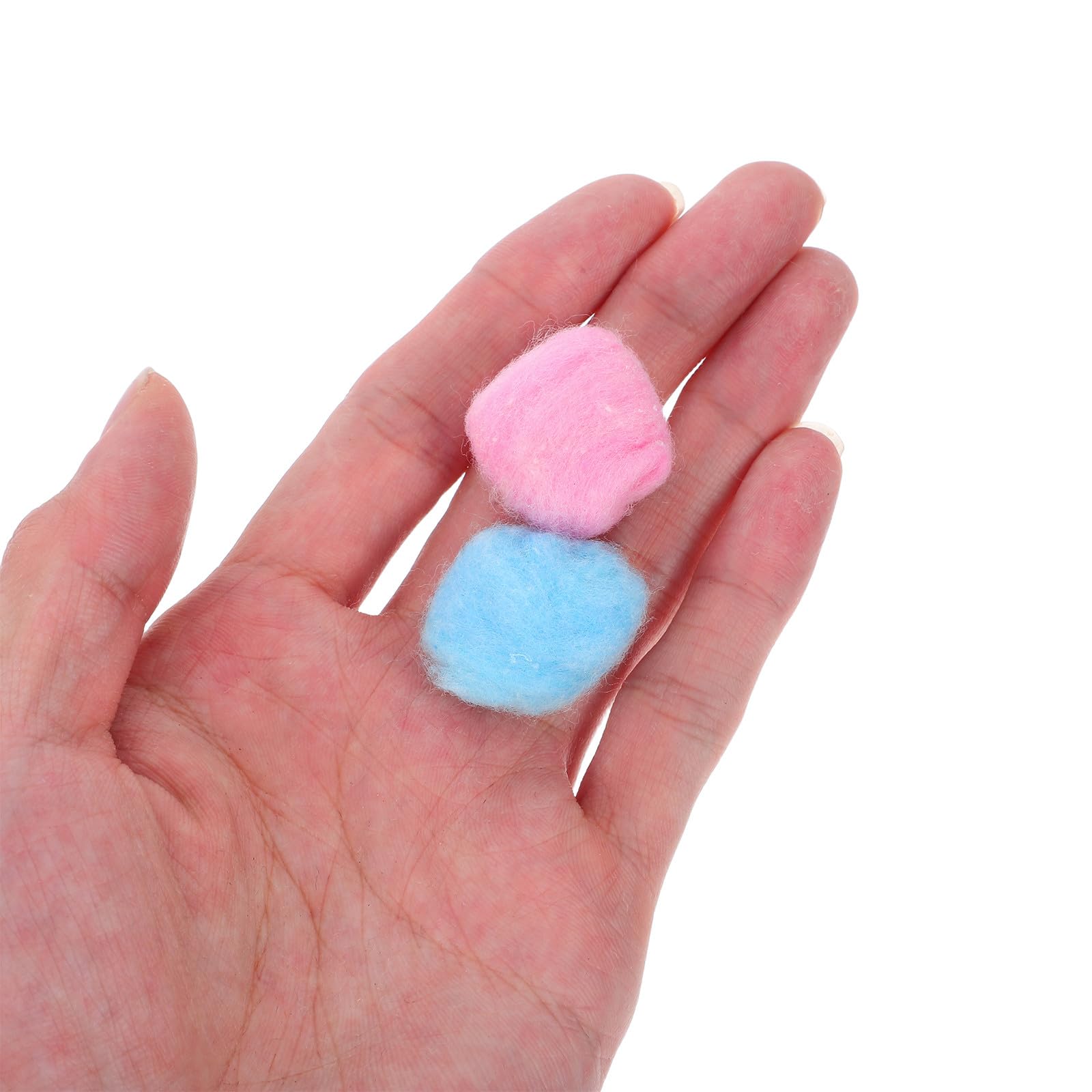 Healvian 500 Palline di Cotone Colorate per Bricolage, Multiuso e Adatte per Nidi di Animali Domestici, Confezione da 500 Pezzi per Decorazioni e Artigianato