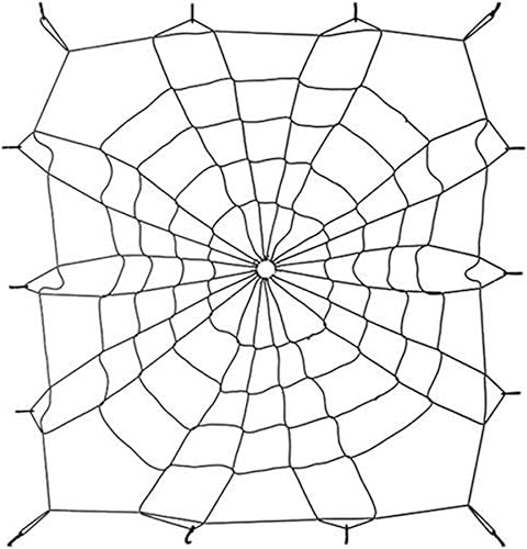 Covercraft Spidy Gear 80112-01; malla de seguridad de carga negra pequeña
