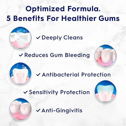 Miniatura 4 de Crest Pro-Health - Pasta de dientes para desintoxicar y restaurar la limpieza profunda, 4.6 onzas, paquete de 3 pastas dentales antibacterianas,