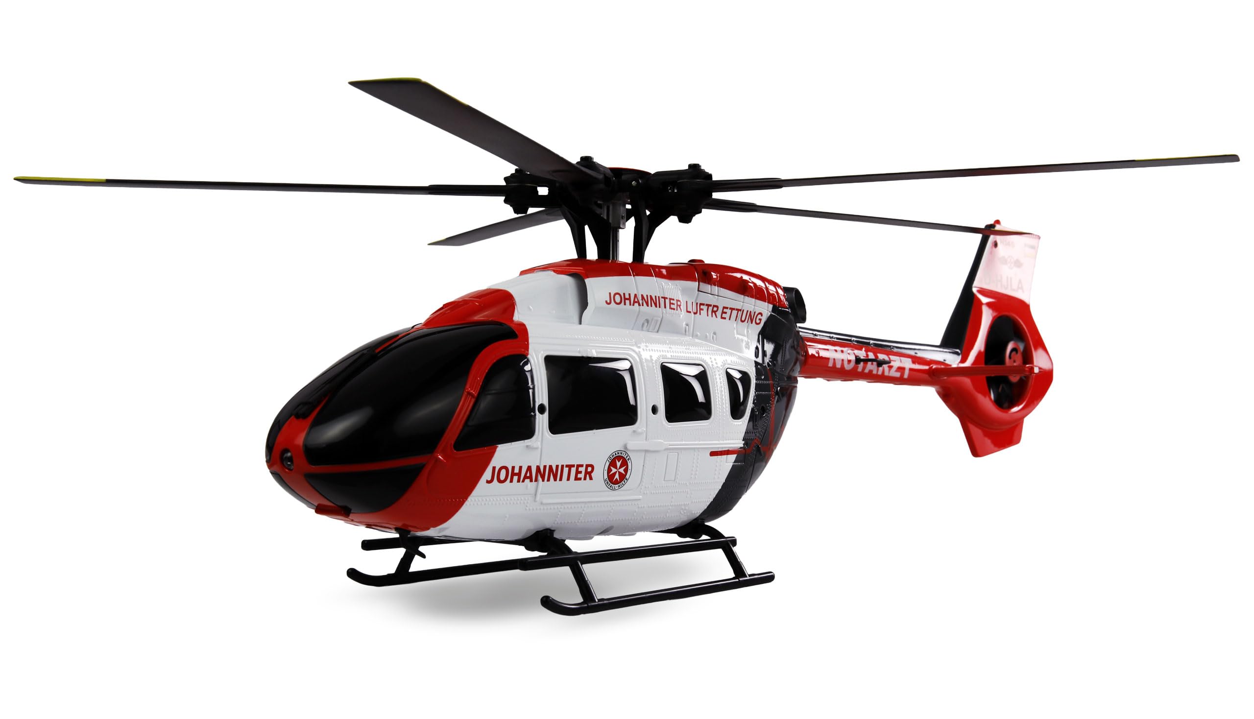 Amewi Johanniter H145 Helicopter Brushless 6 Channel 6G RTF Remote Controlled RC
