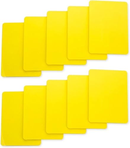 Brybelly Lote de 10 tarjetas de corte tamaño póquer