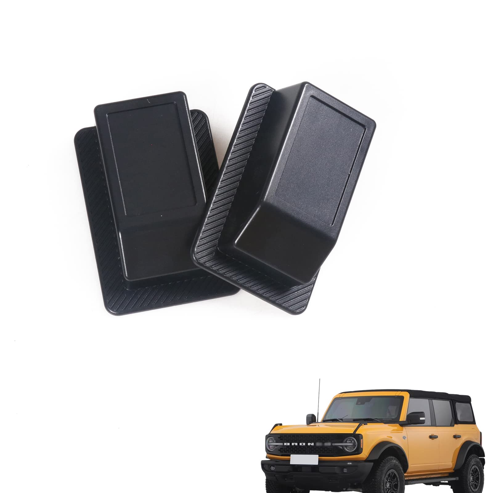 Hgcar Car Rear Defrost Components Protective Covers 2PCS for Bronco 2021 2022 2023(Not fit Bronco Sport)