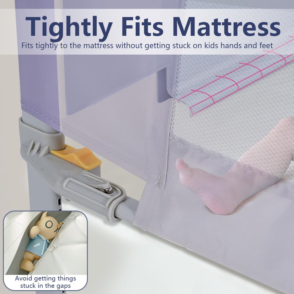 Wakects Toddlers Bed Guard - Image 4