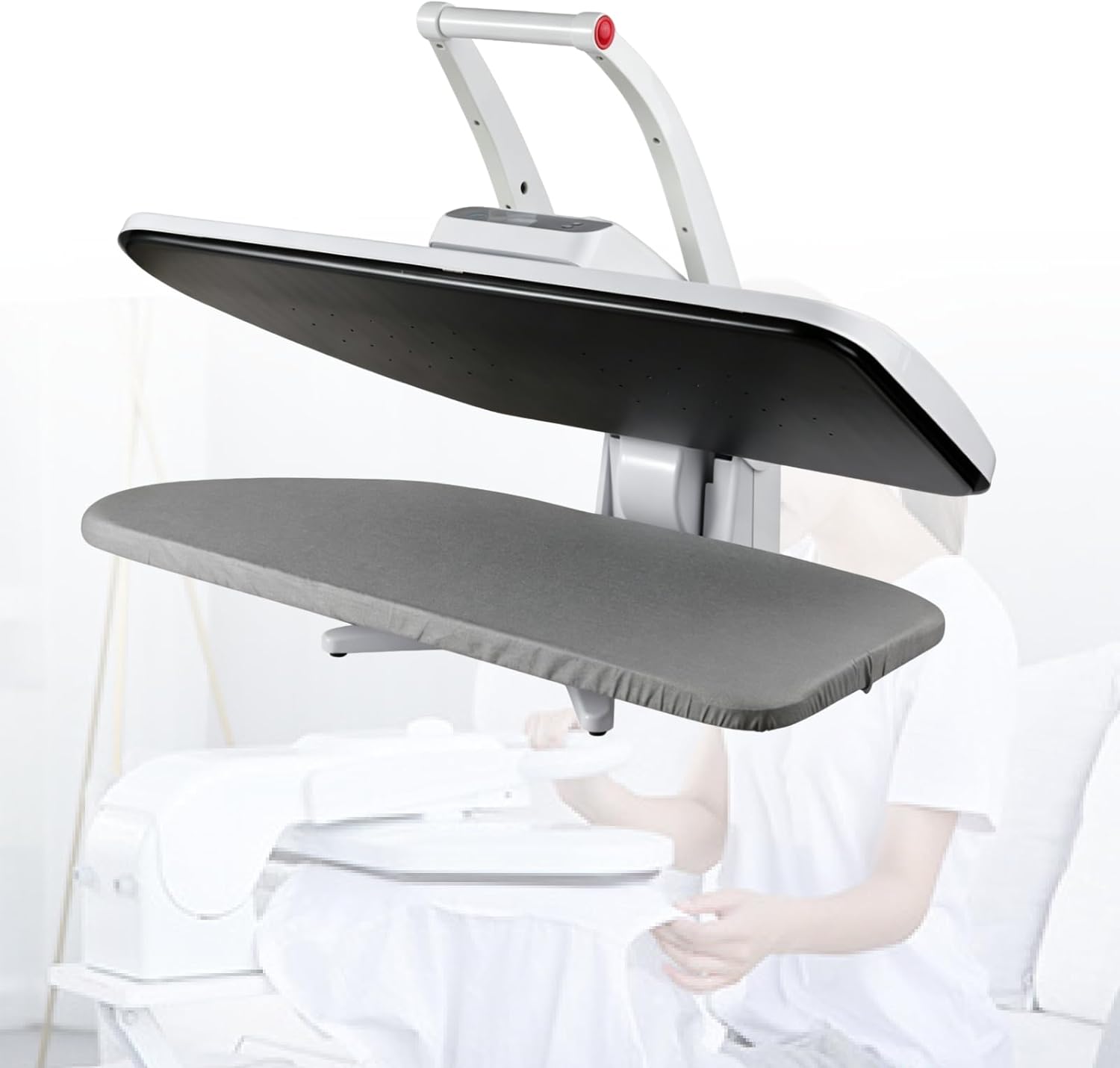 Professional Steam Iron, Large Steam Iron, Large Capacity Water Tank, Anti-Dry Burning, Automatic Power Off, Suitable for Clothing, Pillowcases, Towels, Etc 1800W