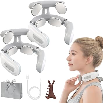 Cevical Neuromodulation Device, 2026 New Cordless Neck Massager with Heat, Shiatsu Neck and Shoulder Massager for Neck Pain Relief, Portable Neuro Relief Neck and Back Massager A,#2
