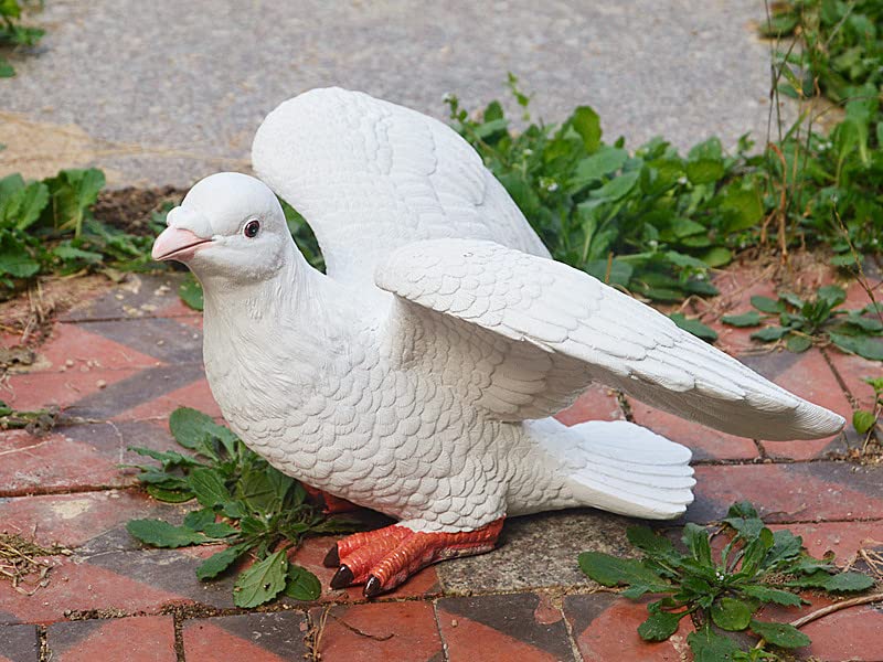 人気特価をすべて 銀製:夫婦鳩置物 Amazon.co.jp: 鳥の置物 鳩 置物