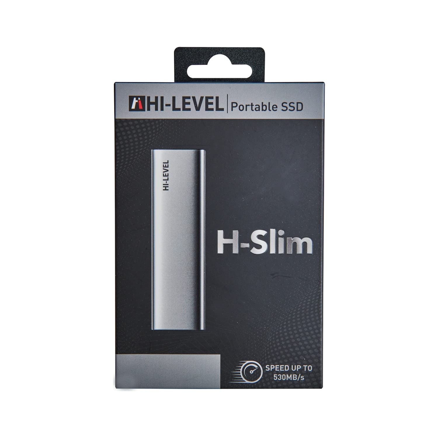 Hi-Level H-Slim HLV-HSLIM/256 256GB 530MB/s USB 3.2 Gen2 Type-C SSD portátil