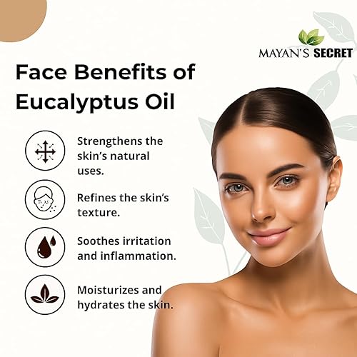 Miniatura 2 de Aceite de eucalipto Smithii orgánico certificado por USDA, el mejor aceite esencial de grado terapéutico, botella de vidrio grande de 4 onzas y