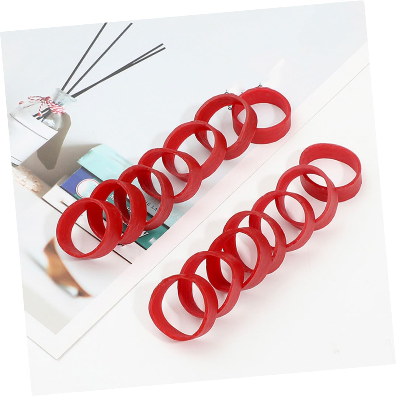 OSALADI 1 Set Wide Rubber Ring Snowboard Retainer Sports Brake Retainer for Outdoor Made of Rubber