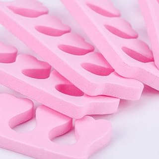 50pcs Soft Foam Sponge Toe Separators Finger Dividers Nail Art Manicure Pedicure Tools