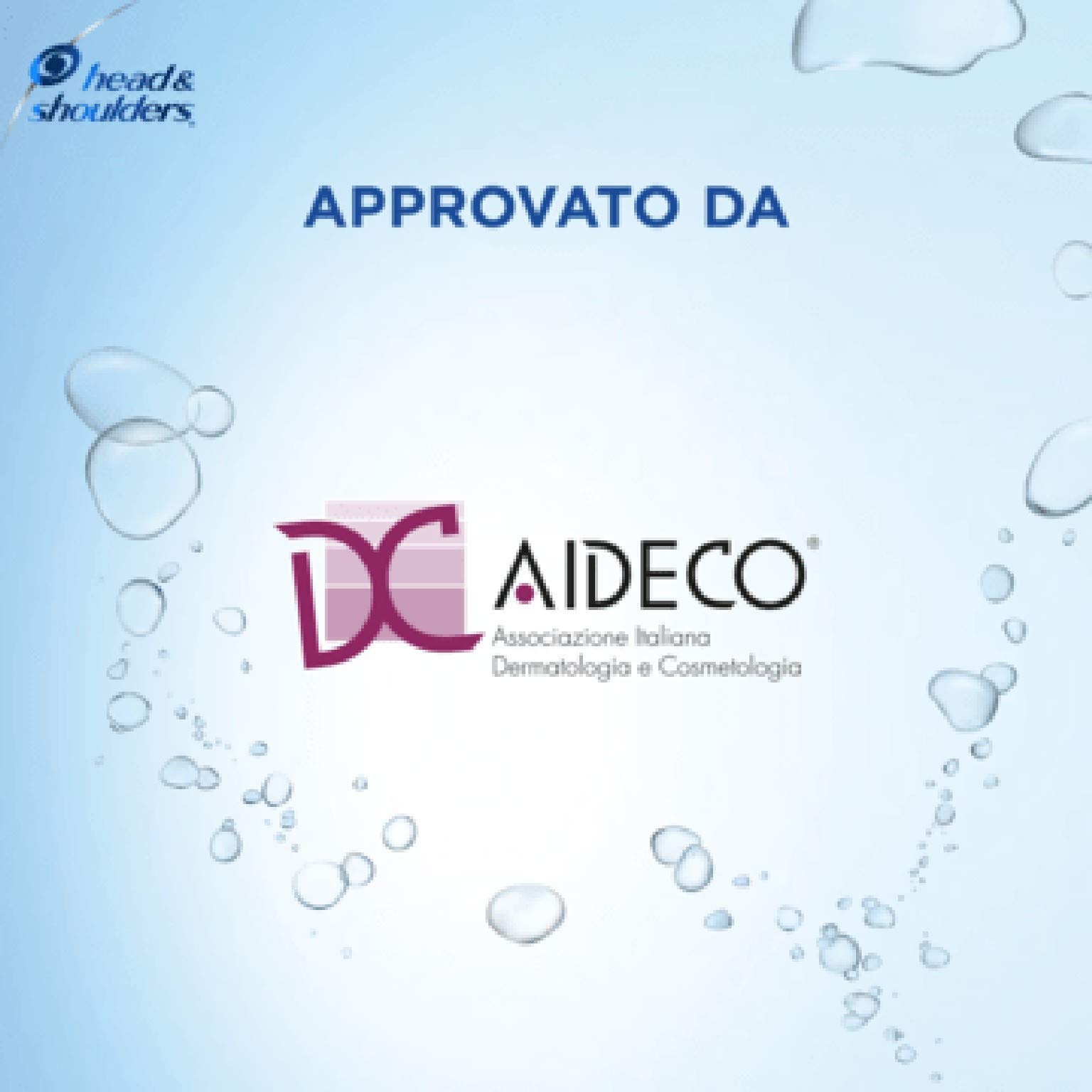 Head & Shoulders Classic Clean 2in1 Antiforfora Shampoo E Balsamo Per Capelli, 225ml, Confezione da 6