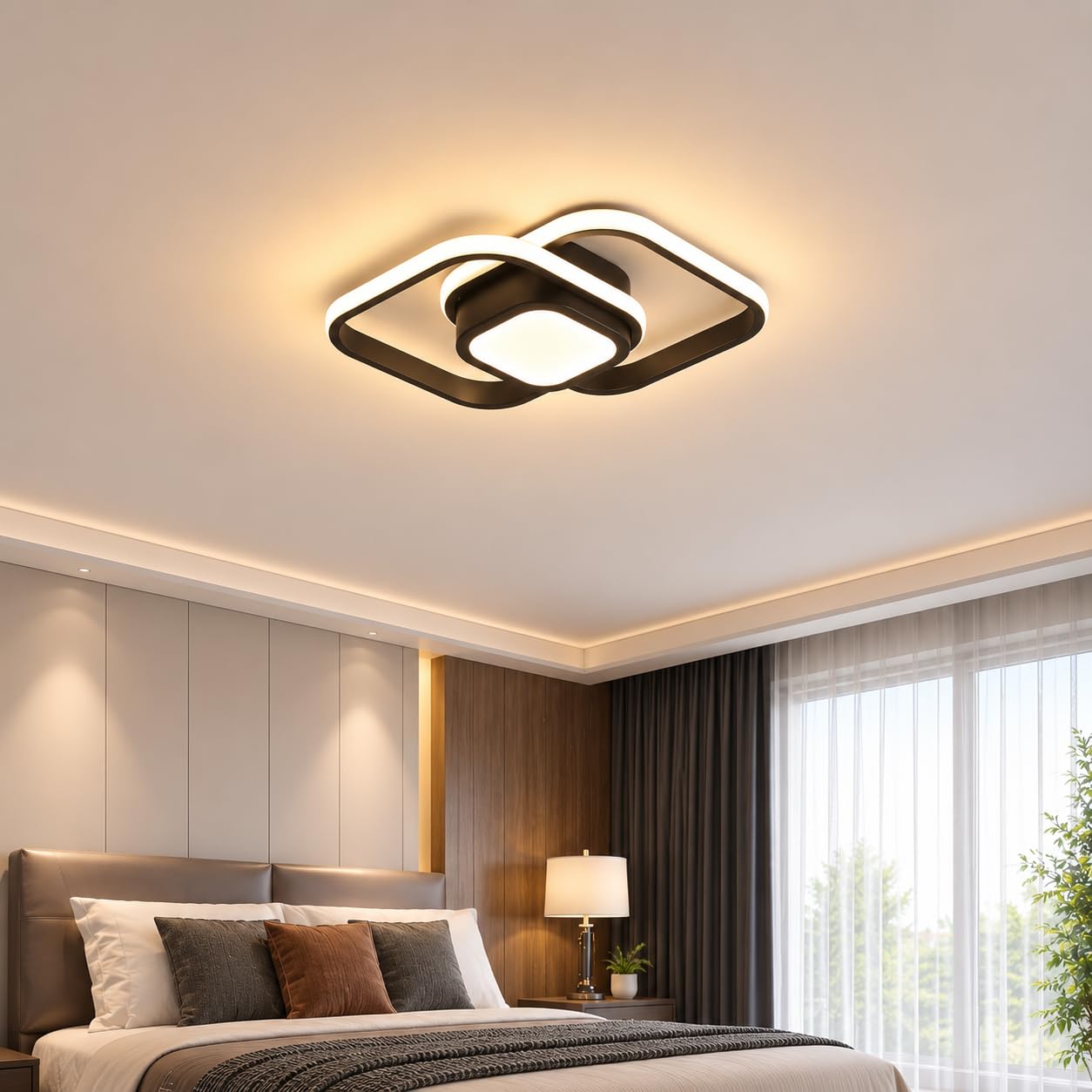 Square LED Ceiling Light - Color Changing, 3 CCT -10 Square LED Ceiling Light - Color Changing, 3 CCT -10