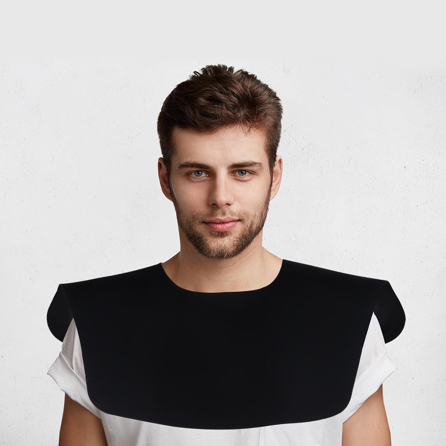 Silicone Hair Cutting Cape for Barbers Non-stick Salon Hairdressing Cloak with Snap Closure Comfortable Lightweight Hair Salon Cape and Styling