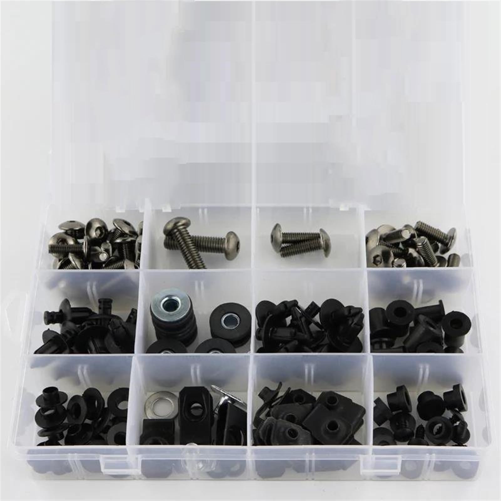 Complete Full Fairing Bolts Kit Clips Screws Steel For Suzuki GSXR600 GSXR750 GSX-R600 750 GSXR 600 06-07(Titanium)