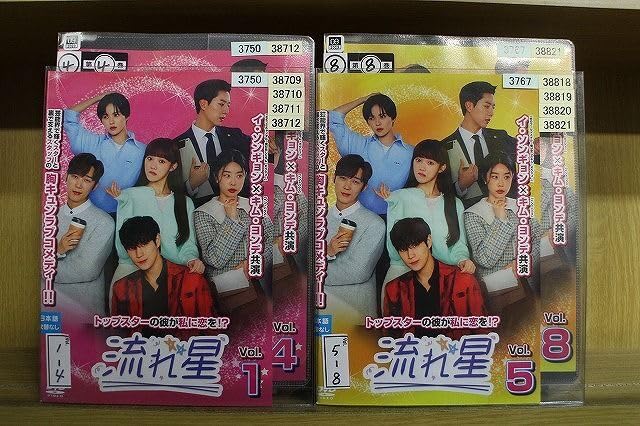 【レンタル落ち】 流れ星 DVD 全8巻 韓国ドラマ イ・ソンギョン レンタル落ち】 流れ星 DVD 全8巻 韓国ドラマ イ・ソンギョン