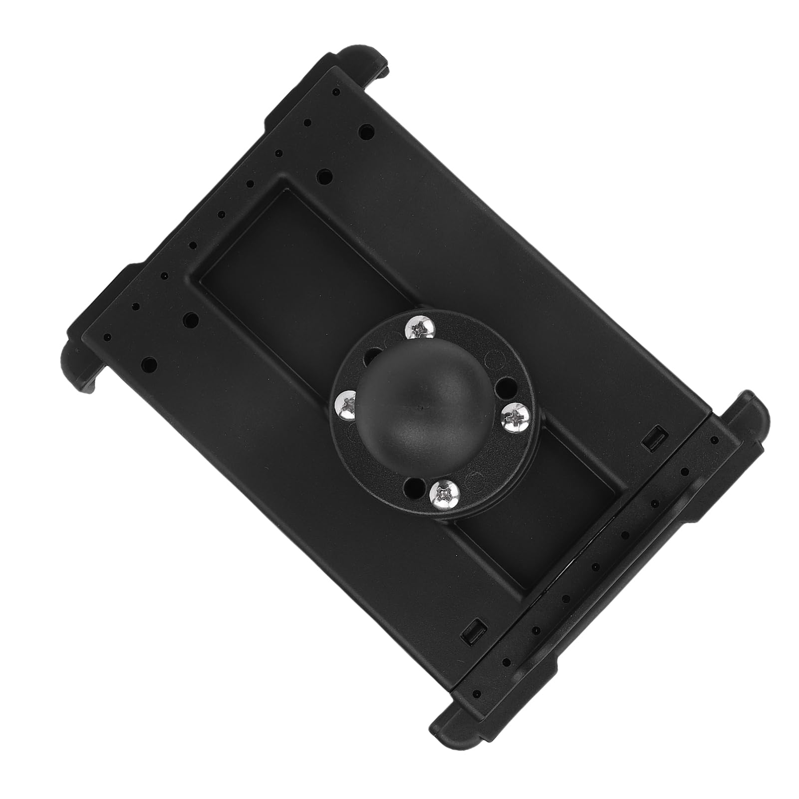 EMUKOEP Robuste Auto-Tablet-Halterung, Industrielle Tablet-Halterung für LKWs, Verstellbare Runde Kugelhalterung, Sichere und Langlebige Halterung für Fahrzeuge, Ideal für Navigation