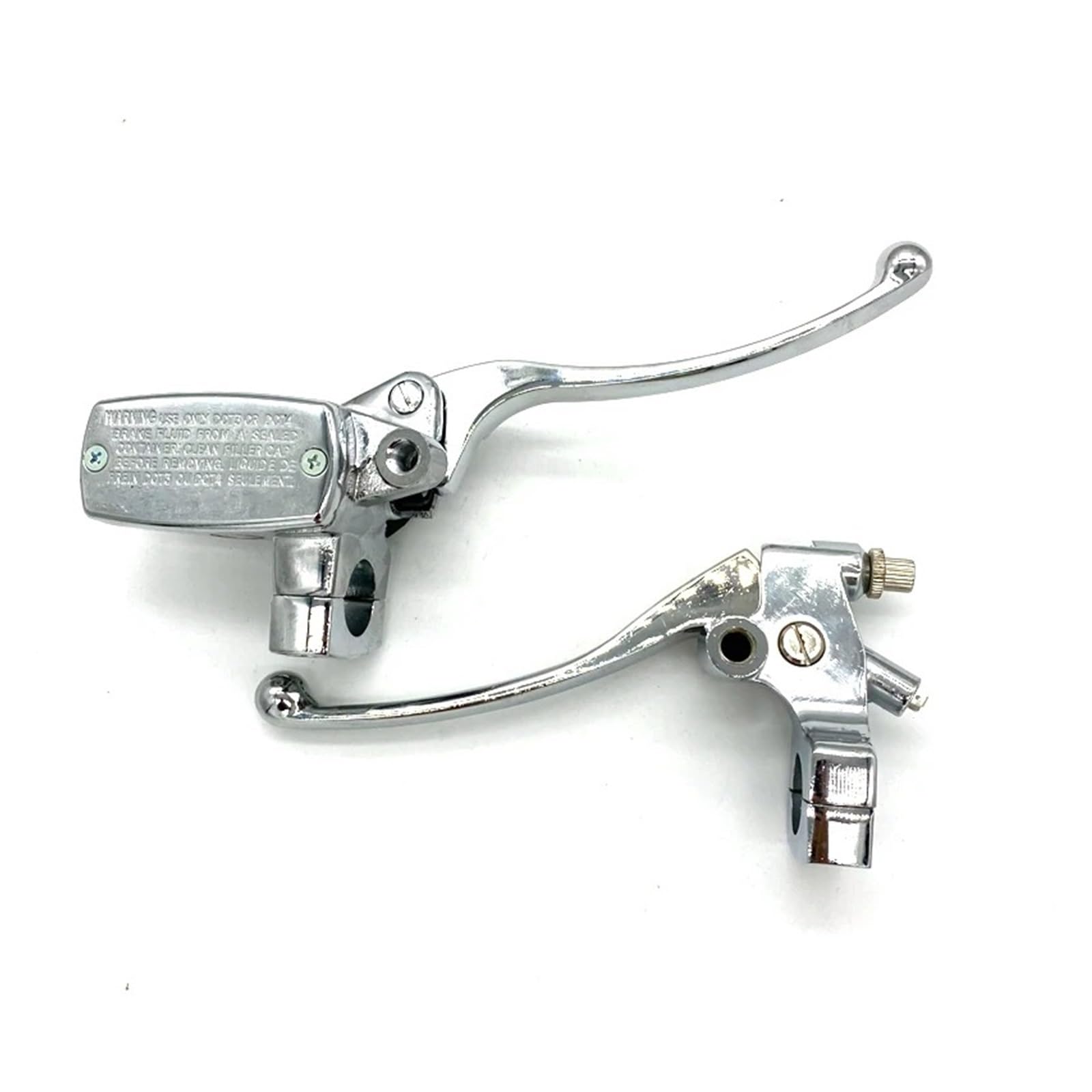 JWQEBNS Motorcycle Brake Clutch Levers for Shadow Steed 600 400 VT600 VT750 1pair 25mm Motorcycle Clutch Lever Front Master Cylinder Hydraulic Brake(1 Pair-S)