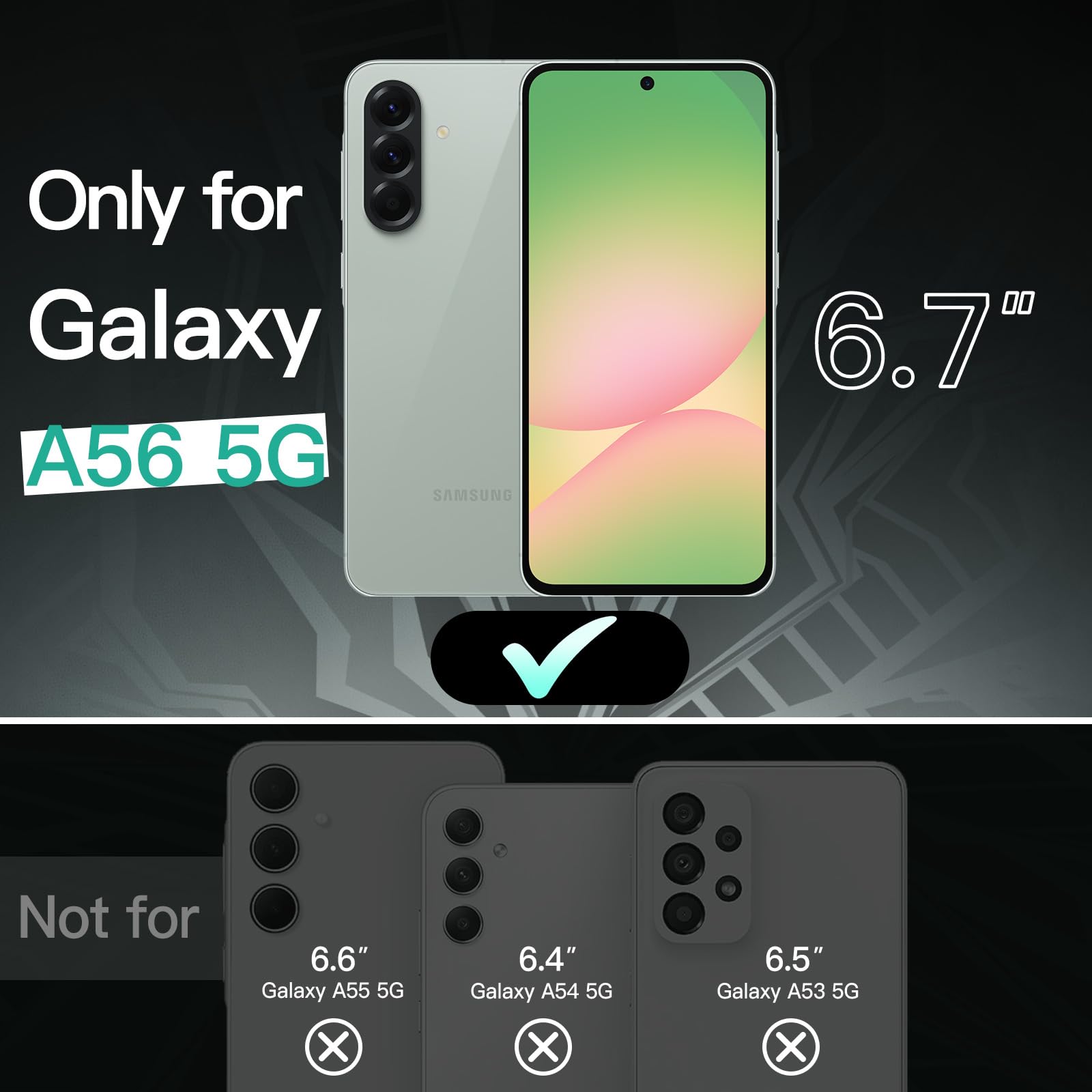Samsung Galaxy A56 Case - Slim & Protective -2 Samsung Galaxy A56 Case - Slim & Protective -2