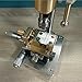 Mini Drill press, Precision Benchtop Drill Press, Watchmaker Tools Multifunction Precision Bench Crown Punch Remove Broken Screws from Movement Plate