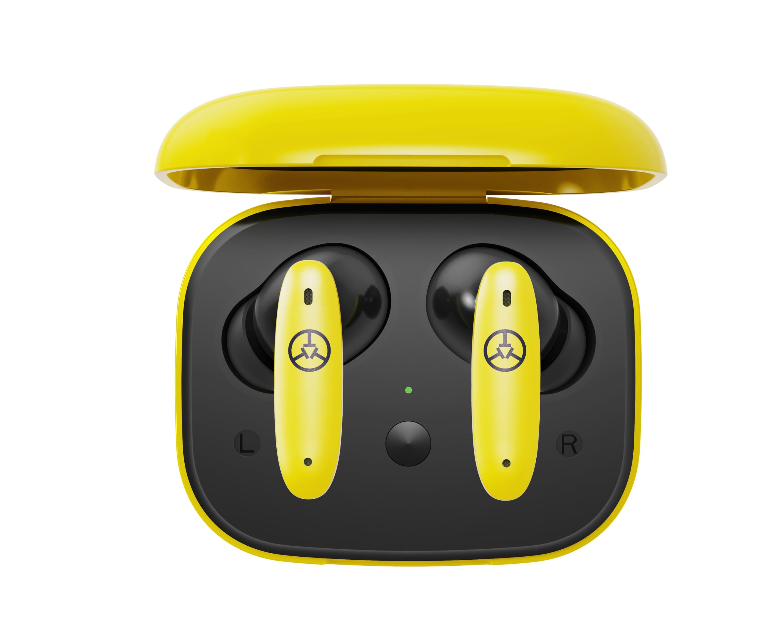 TecTecTec TEAM8 E - Auricolari GPS per Golf - Distanze Fronte/Centro/Retro del Green, Ostacoli, Misurazione Distanza Colpi - con Custodia di Ricarica Wireless