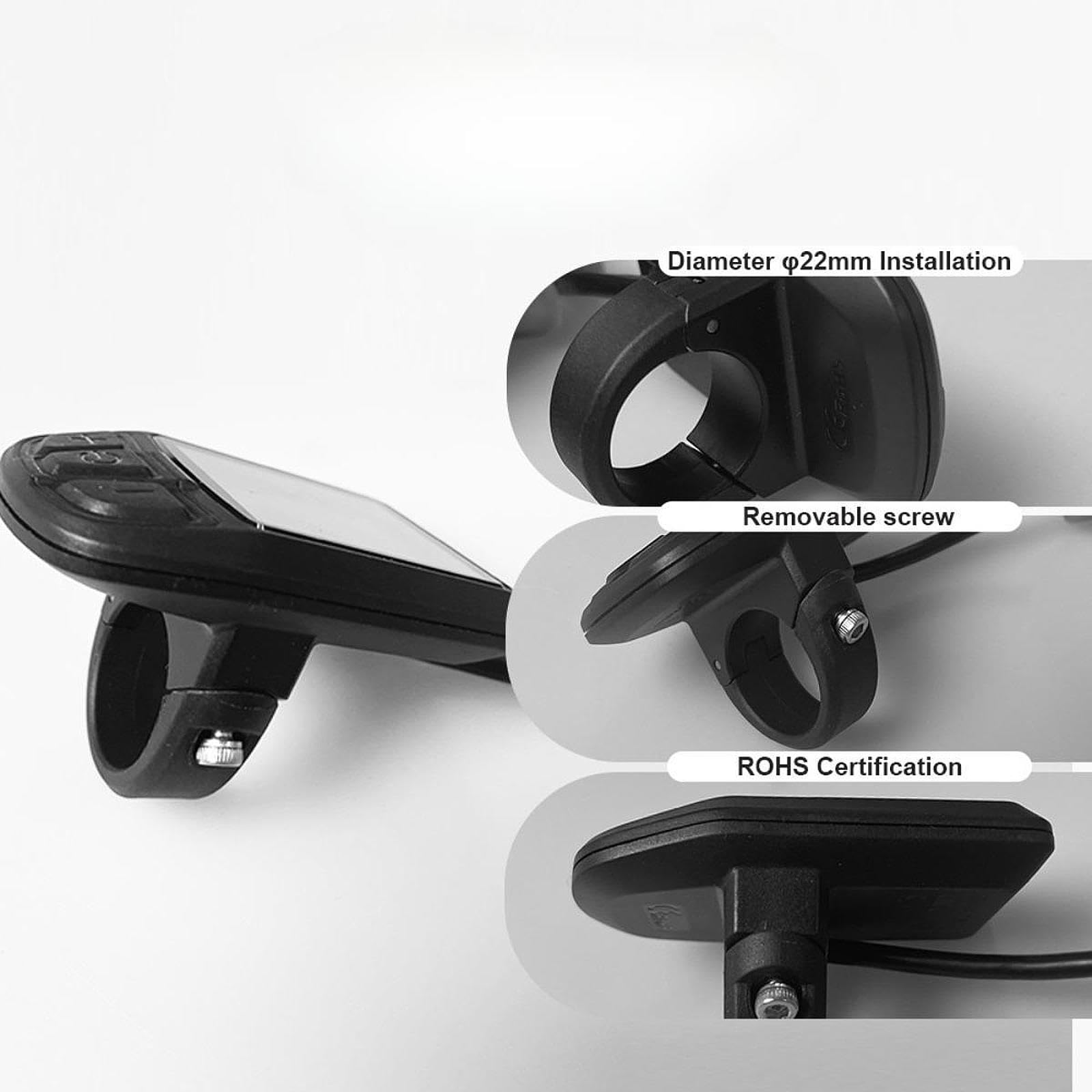 Gralara Display Elettrico Bici Schermo Display Colorato Pannello Controllo LED Accessori PP Resistente Adatto per