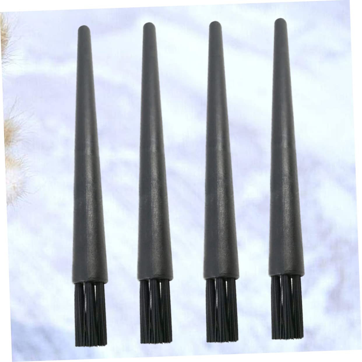 BELLIFFY 4pcs Details Cleaning Brush ESD Cleaning Brush Cleaner Brush Applicator Brush Brushes for Cleaning Computer Cleaning Brush Keyboard Brush Anti Static Brush Safe ESD Brush Black