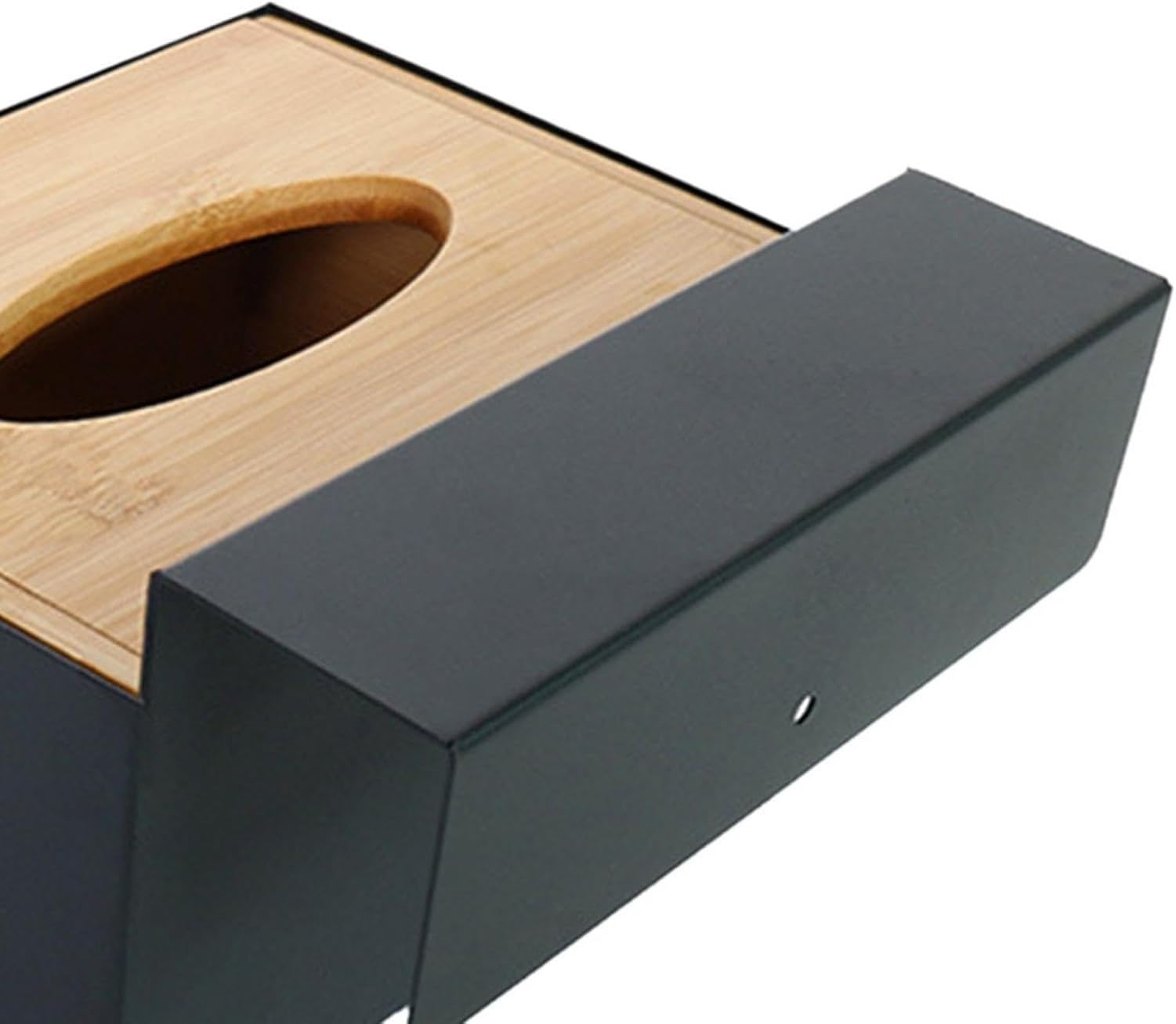 Distributeur à Gants Mural, boîte de Rangement Gain de Place pour Gants jetables, Organiseur de Gants pour Bureau, ateliers, Maison et Toilettes, Wood