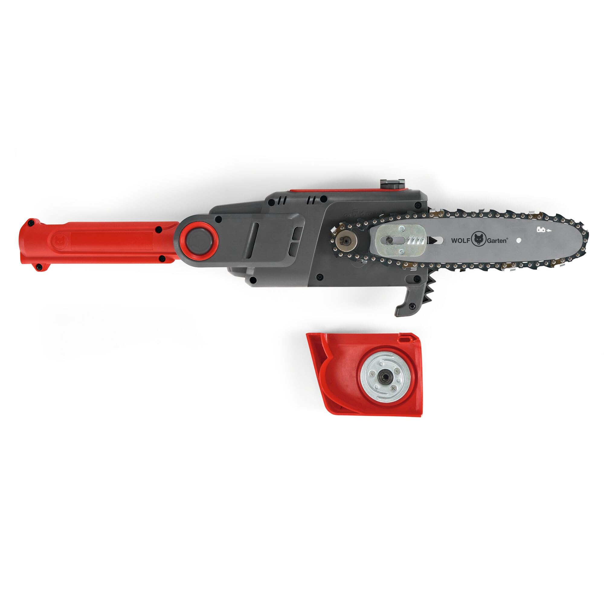 WOLF-Garten 72AMP3-1650; e-Multi-Star PS 20 Em Potatore con Testa di Lavoro Orientabile, Regolazione della Tensione e Cambio della Catena senza Utensili