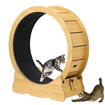 RemixOri 猫用回しランニングホイール Amazon | RemixOri 猫用回し車 猫 ランニングホイール 木製 直径