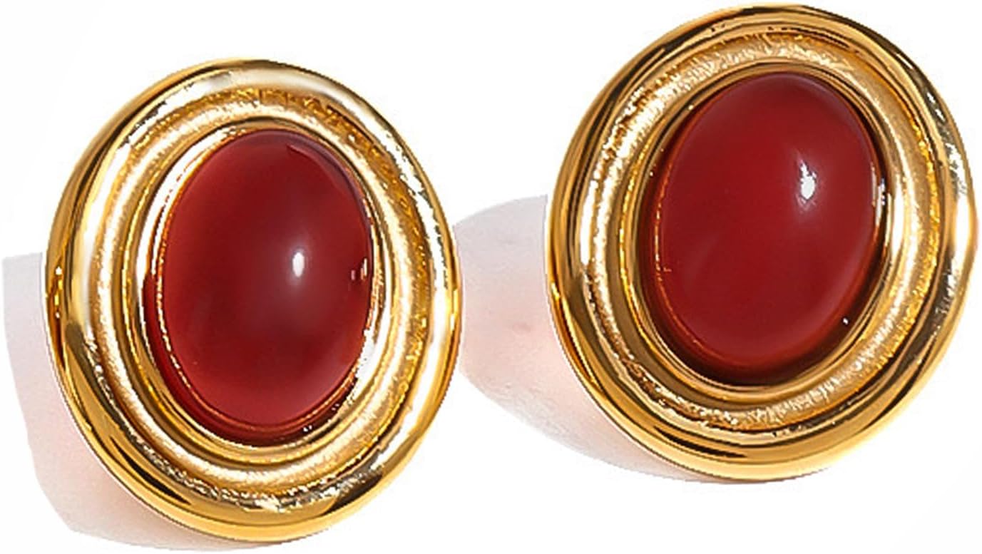 Chunky Gold Earrings for Women