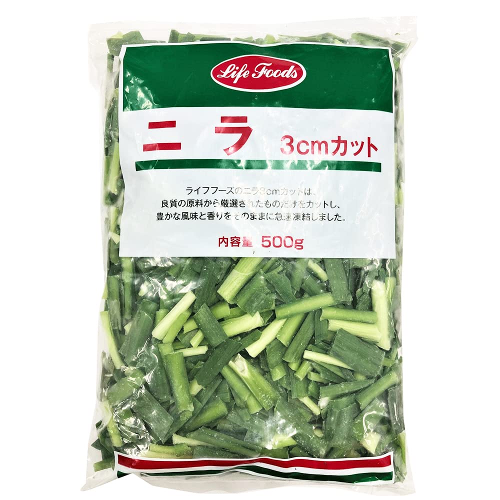 Amazon.co.jp: [冷凍] ライフフーズ にら3㎝カット 500g : 食品・飲料