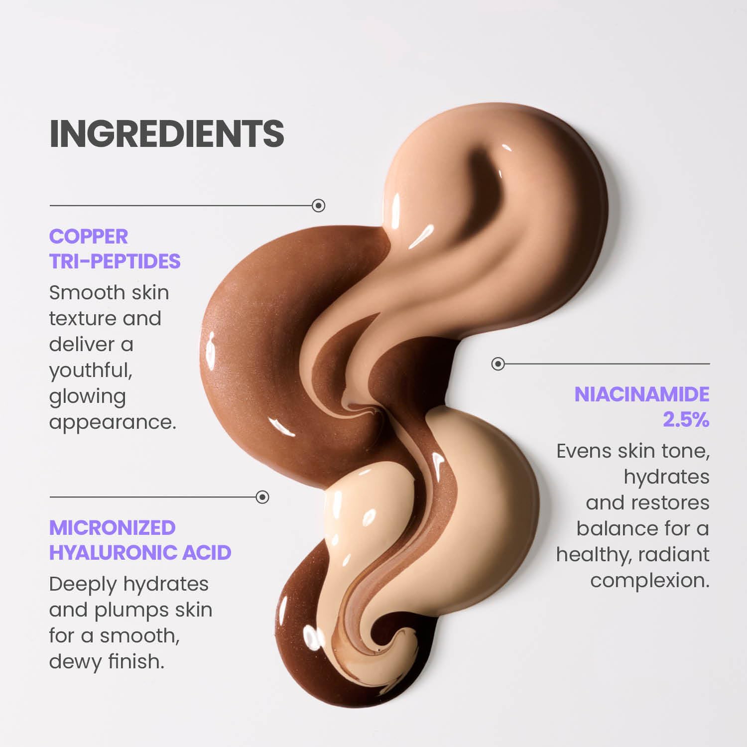 Fond de Teint Sérum Wonderskin Hyper Bond Tenue 24H – Imperméable, Sans Transfert, Maquillage Longue Tenue avec Niacinamide & Acide Hyaluronique – Léger, Fini Naturel (Echo) | Sérum léger, le fond de teint olive offre une couverture imperméable et longue