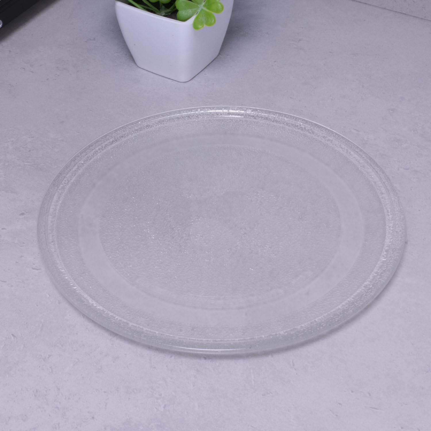 Image secondaire de Europart Plaque tournante en verre pour micro-ondes, profil plat, 245 mm