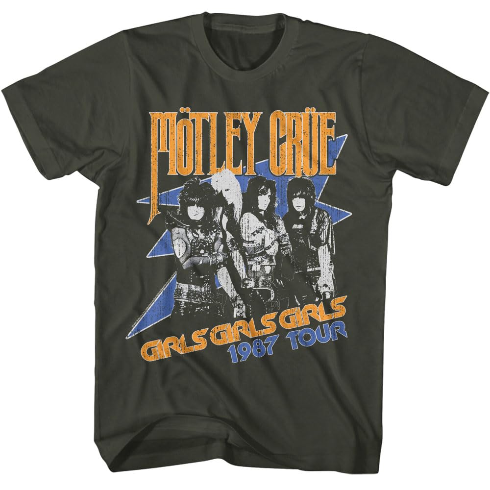 80s vintageMotley Crue Tシャツ XL Vintage Original 1980s Motley Crue Dc Tee, Size Xl…j137