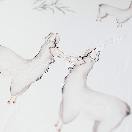 Miniatura 5 de Oilo Sábana de Cuna, Transpirable, Ajustable, Algodón Jersey Turco, 300 Hilos, Lavable a Máquina, Se Adapta a Cuna Estándar (28" x 52" x 6"), Ropa