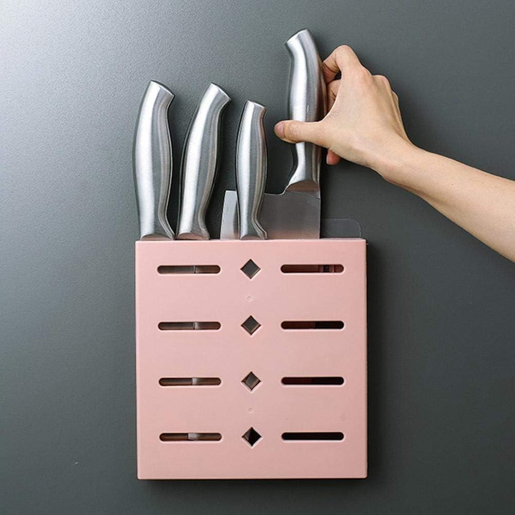 Wall Mounted Adhesive Drain Kitchen Storage Container Cutlery Organizer Holder