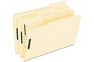 Pendaflex File Folders with Fasteners