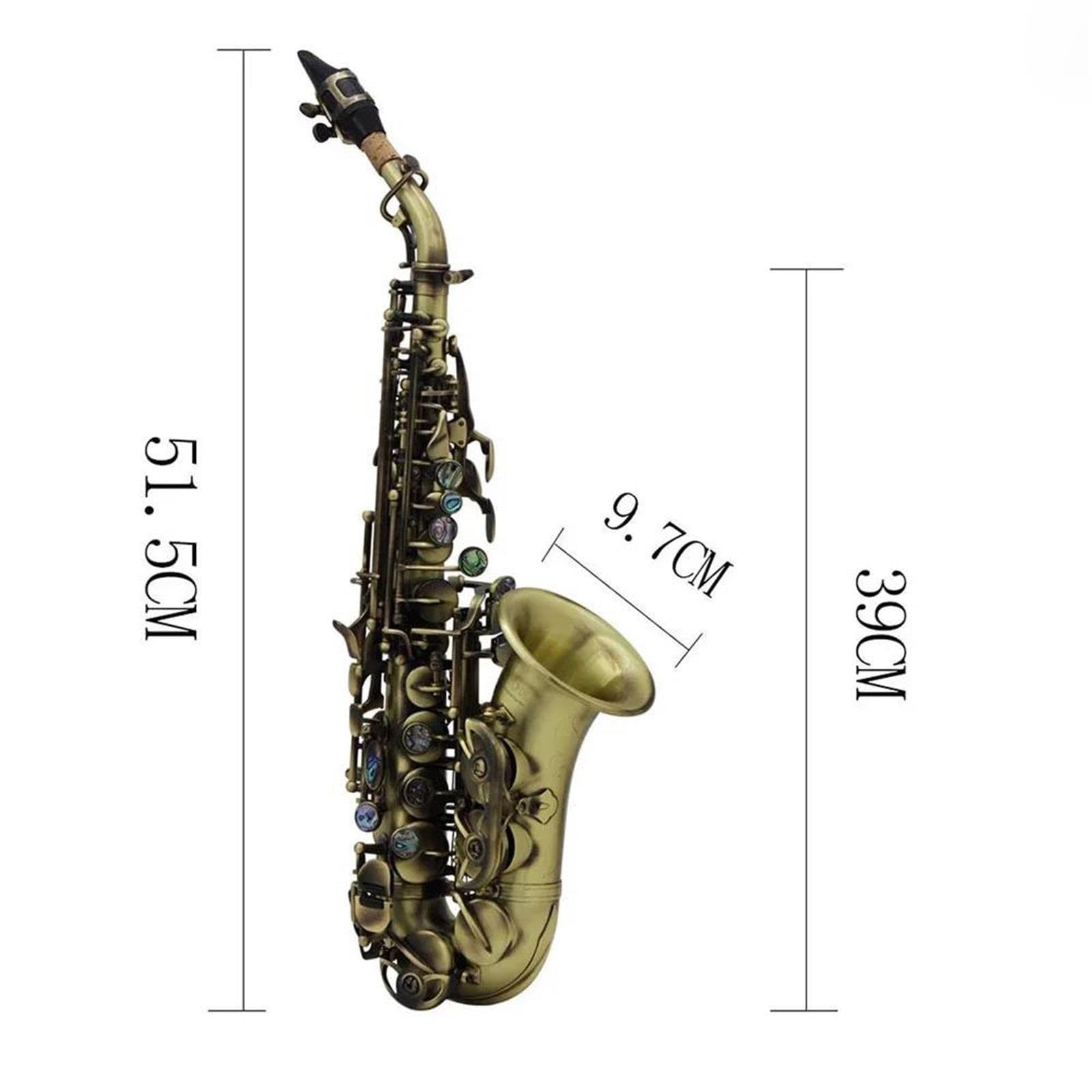 Material De Latón Saxofón Retro Bb