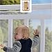Roving Cove Deck Guard | Outdoor Balcony and Stairway Banister Safety Net | Baby Proofing Stairs Rail Screen Cover | Child Proof Patio Fence | Safe Rail - Outdoor 10ft L x 3ft H - Pearl White