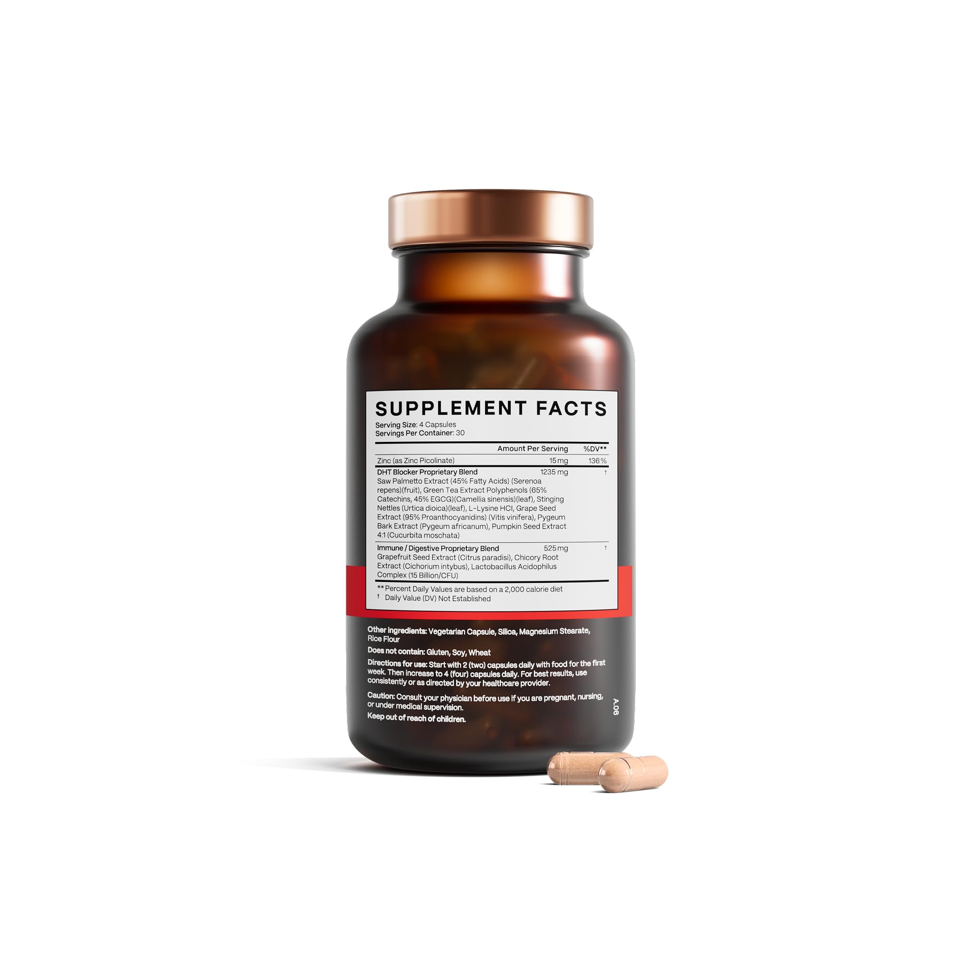 Advanced Trichology DHT Blocker Hair Growth Supplement