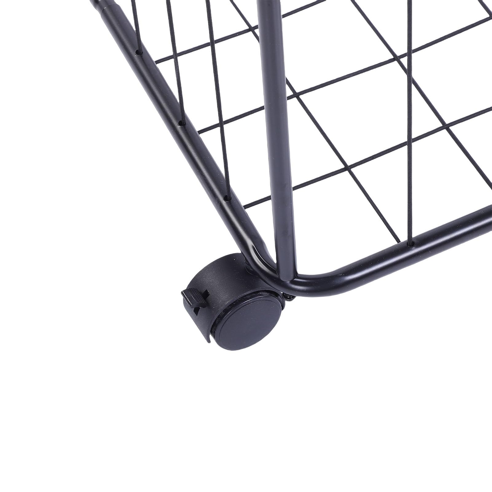 Cocoarm Chariot de Rangement pour Ballons de Sport 56 X 34 X 116 Cm avec Larges Sangles Extensibles et 4 Roues Silencieuses pour la Maison, la Salle de Sport, la Salle de Jeux,