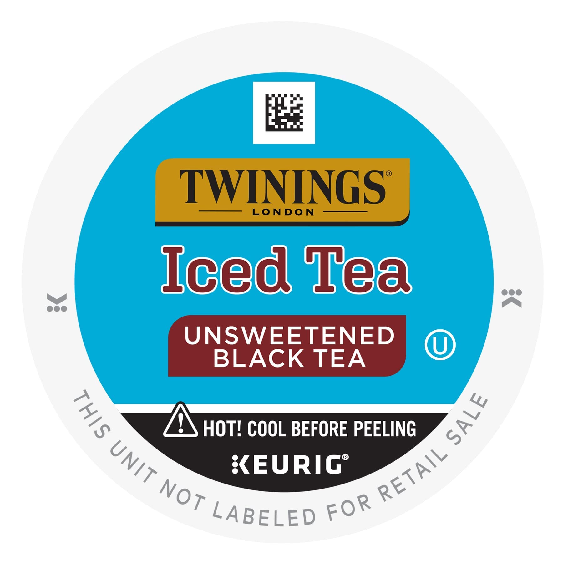 Twinings Iced Tea Unsweetened Black Tea K-Cup Pods for Keurig ...
