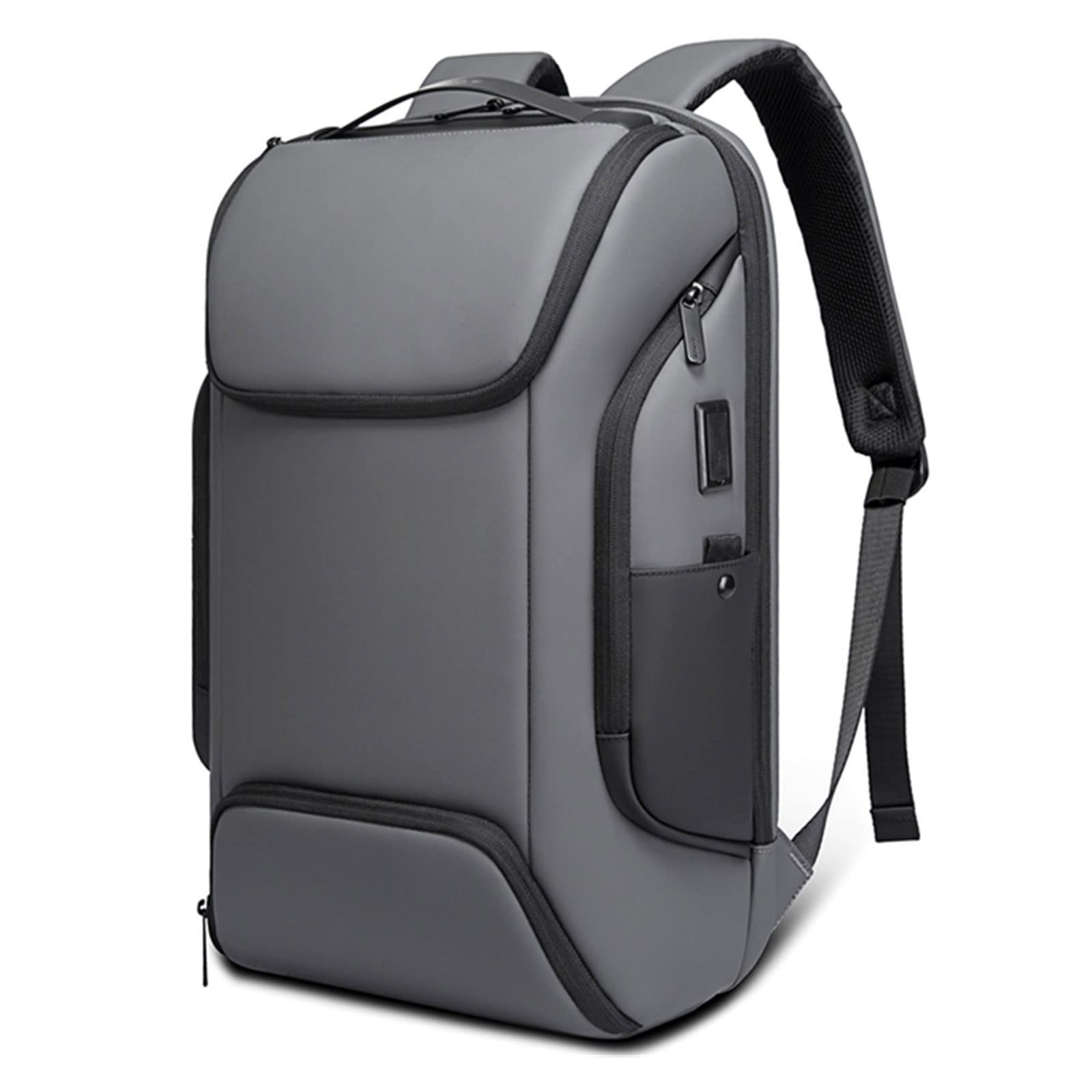 ABECEL Bookbag, Laptop Backpacks Fit Inch Multifunctional with Waterproof Big Capacity Daily Work Business Backpack Back Pack (Color : Gray)