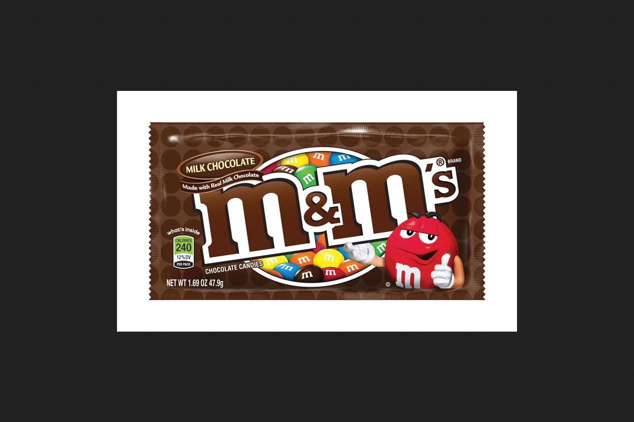 M&M's Milk Chocolate Chocolate Candies 1.69 oz.