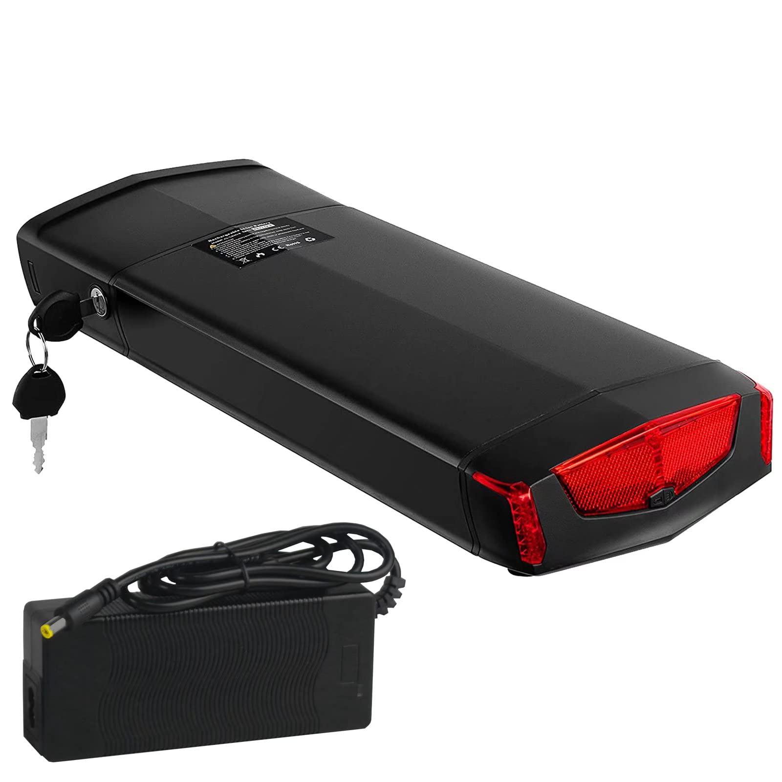 Batería Ebike 36V 13Ah 2500mAh Lithium Ion Battery Pack para Motor 500W 350W 250W 200W - Viene con Cargador