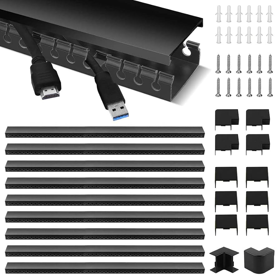 ケーブルカバー Amazon.co.jp: SENUN 配線カバー 配線隠し 【29cm*6本】 配線