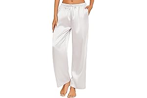 Women's Satin Pajama Pants: A Luxurious and Effortless Lounge Essential