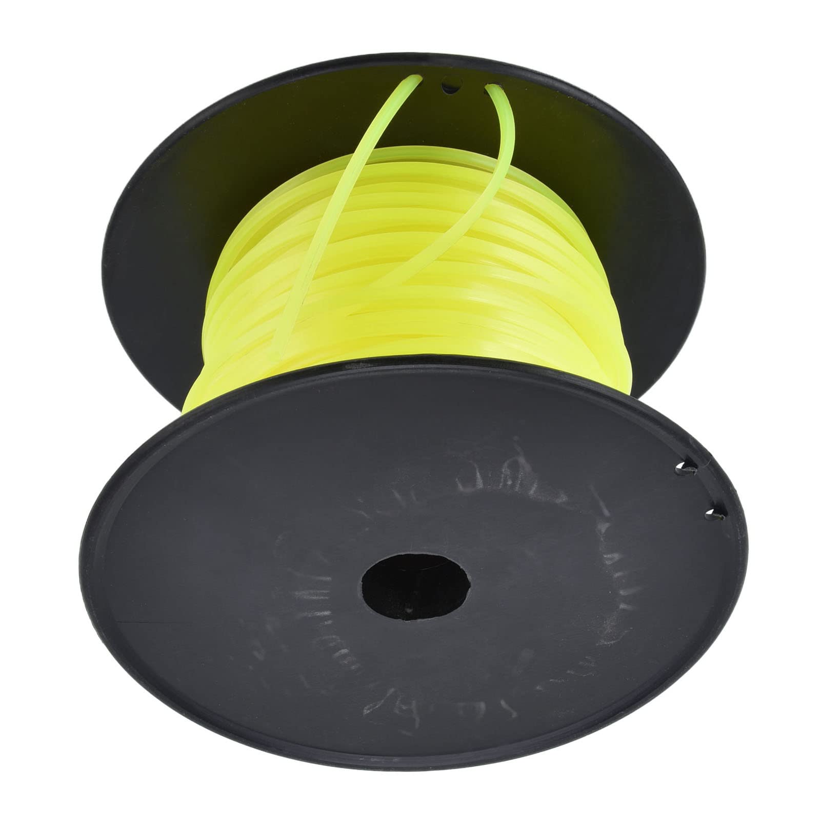 Wakects Filo per Decespugliatore da 3 Mm Filo per Decespugliatore in Nylon per Tosaerba Quadrato Giallo per per Taglio di da Giardino Ed Erbacce (50 m / 164 Piedi)