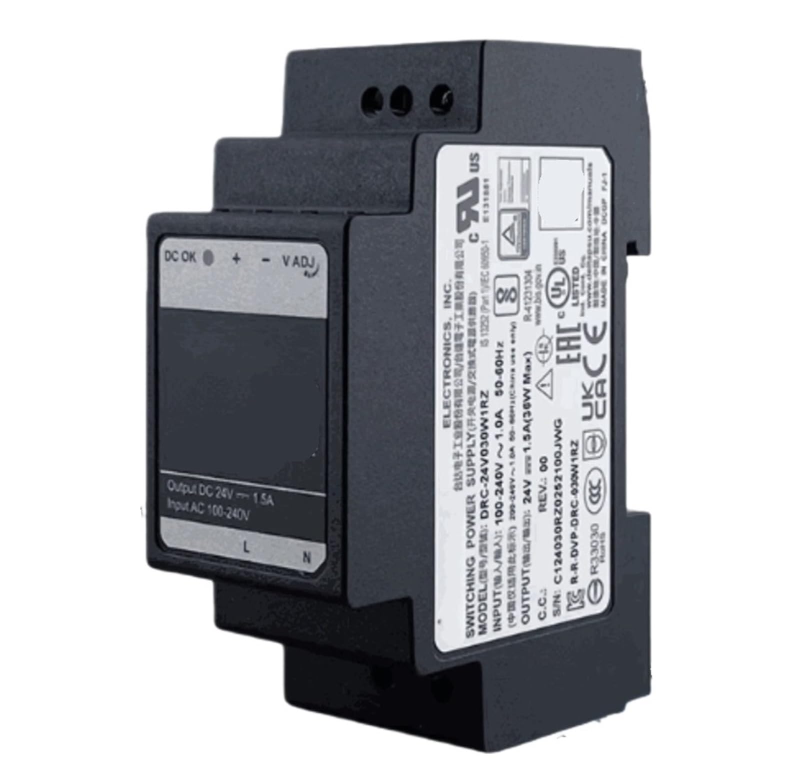 TPKMVGAP DRC-24V030W1RZ rail power supply 24V1.5A 36W rail switch power supply
