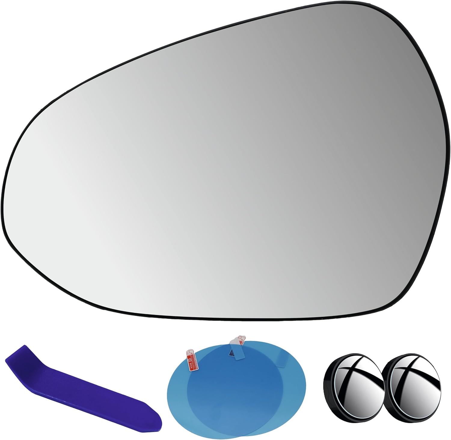 EAP Passenger Side Mirror Glass Compatible with Kia K5 2020-2026, Heated with Blind Spot 87621L3020